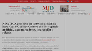 software a medida para Call y Contact Centers con inteligencia artificial, automarcadores, interacción y releads