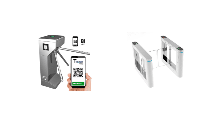 Tornos de Acceso con Aplicacion para Moviles