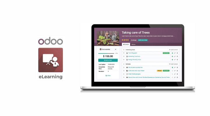 eLearning en Odoo